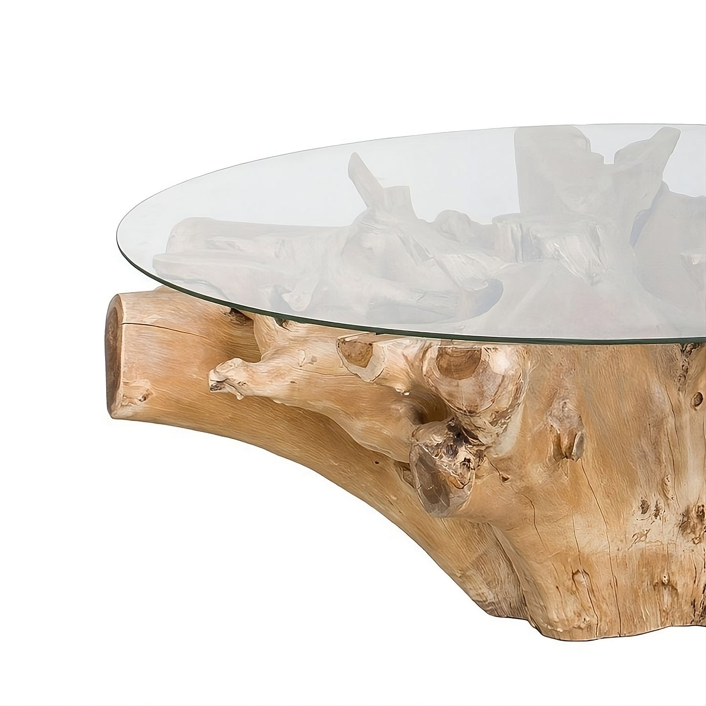 Coffee table Root 100 (58428N) with glass