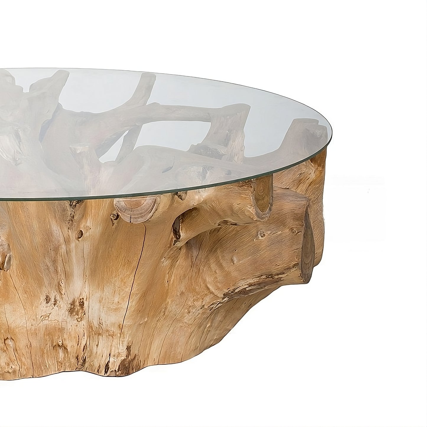 Coffee table Root 100 (58428N) with glass