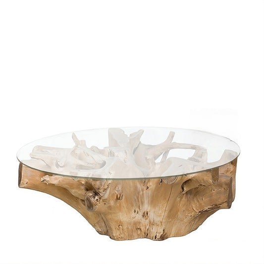 Coffee table Root 100 (58428N) with glass