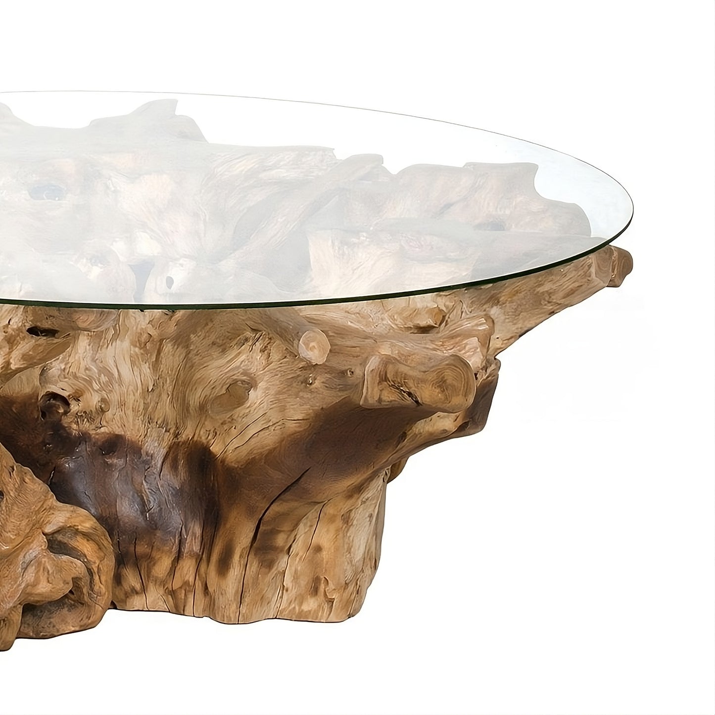 Coffee table Root 100 (58430N) with glass