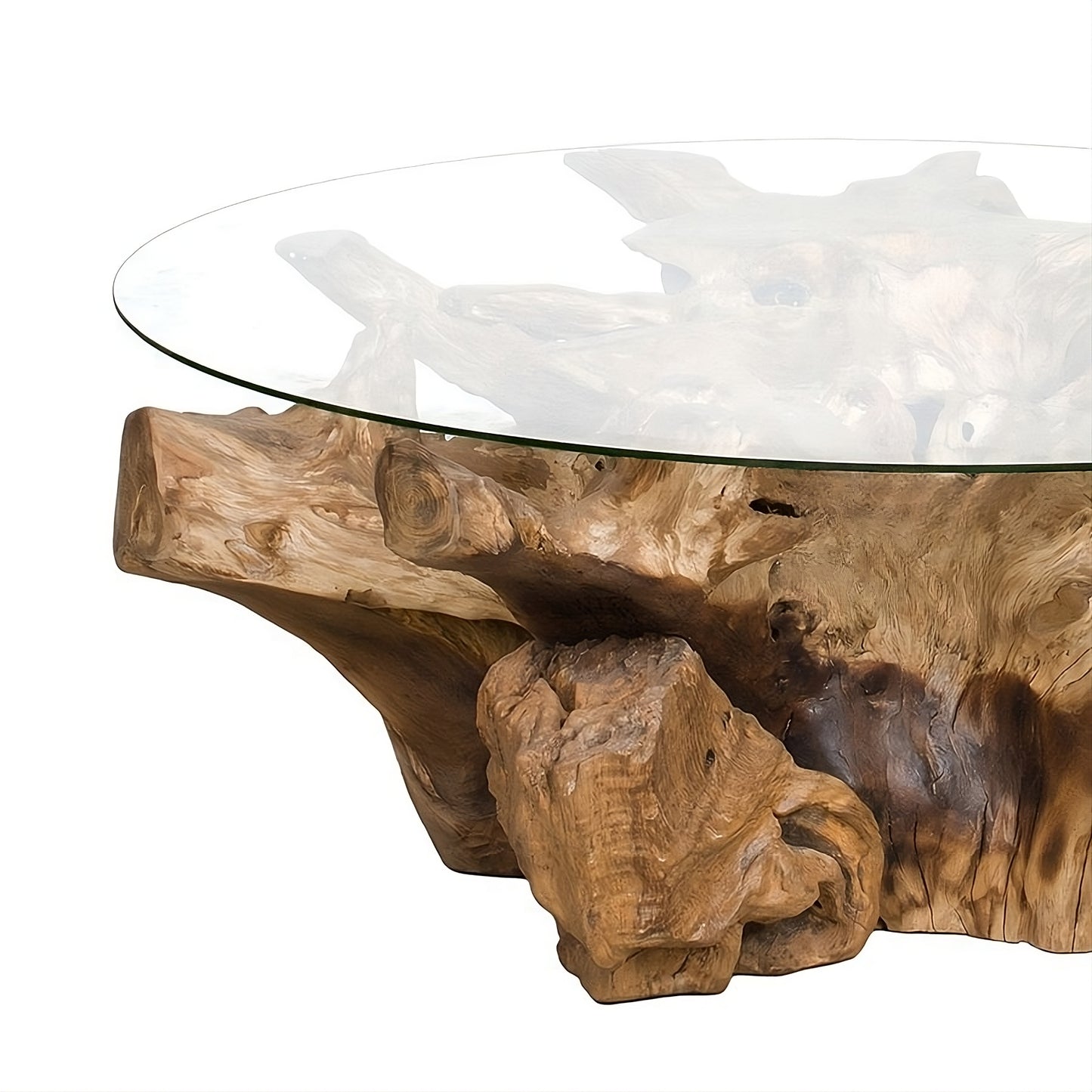 Coffee table Root 100 (58430N) with glass