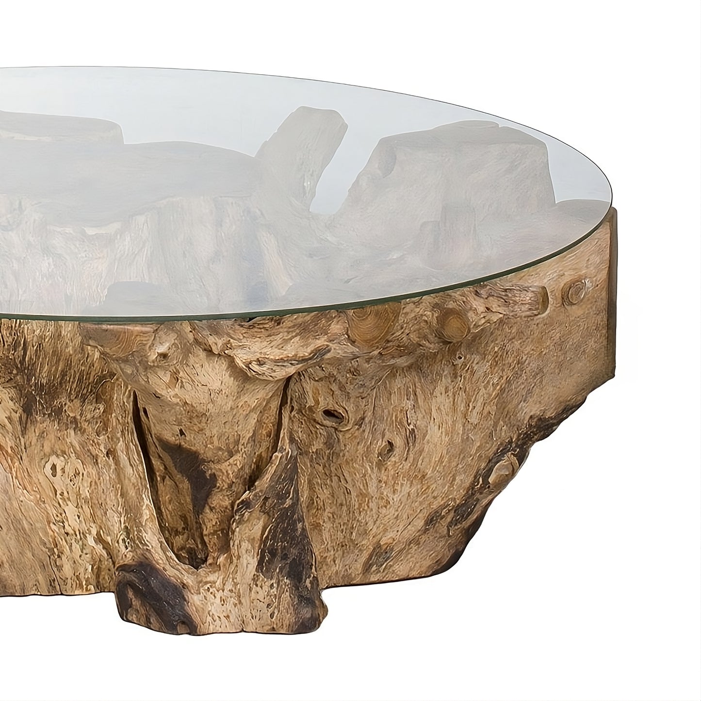 Coffee table Root 100 (58431N) with glass