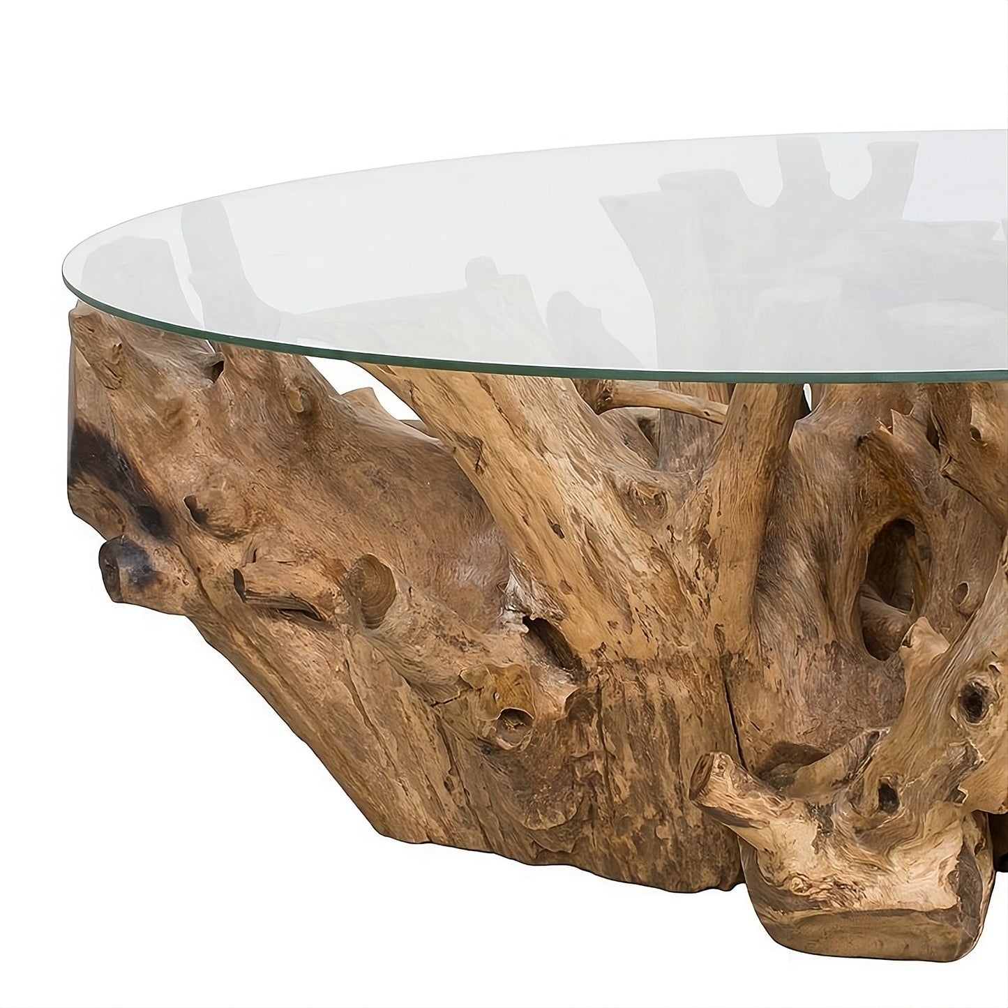 Coffee table Root 100 (58432N) with glass