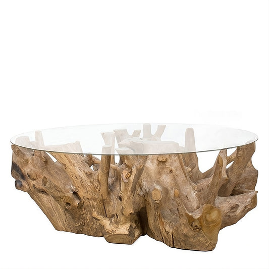 Coffee table Root 100 (58432N) with glass