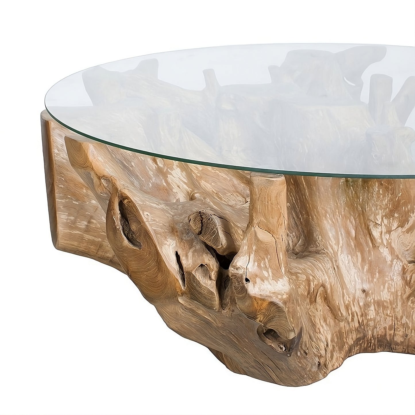 Coffee table Root 100 (58433N) with glass