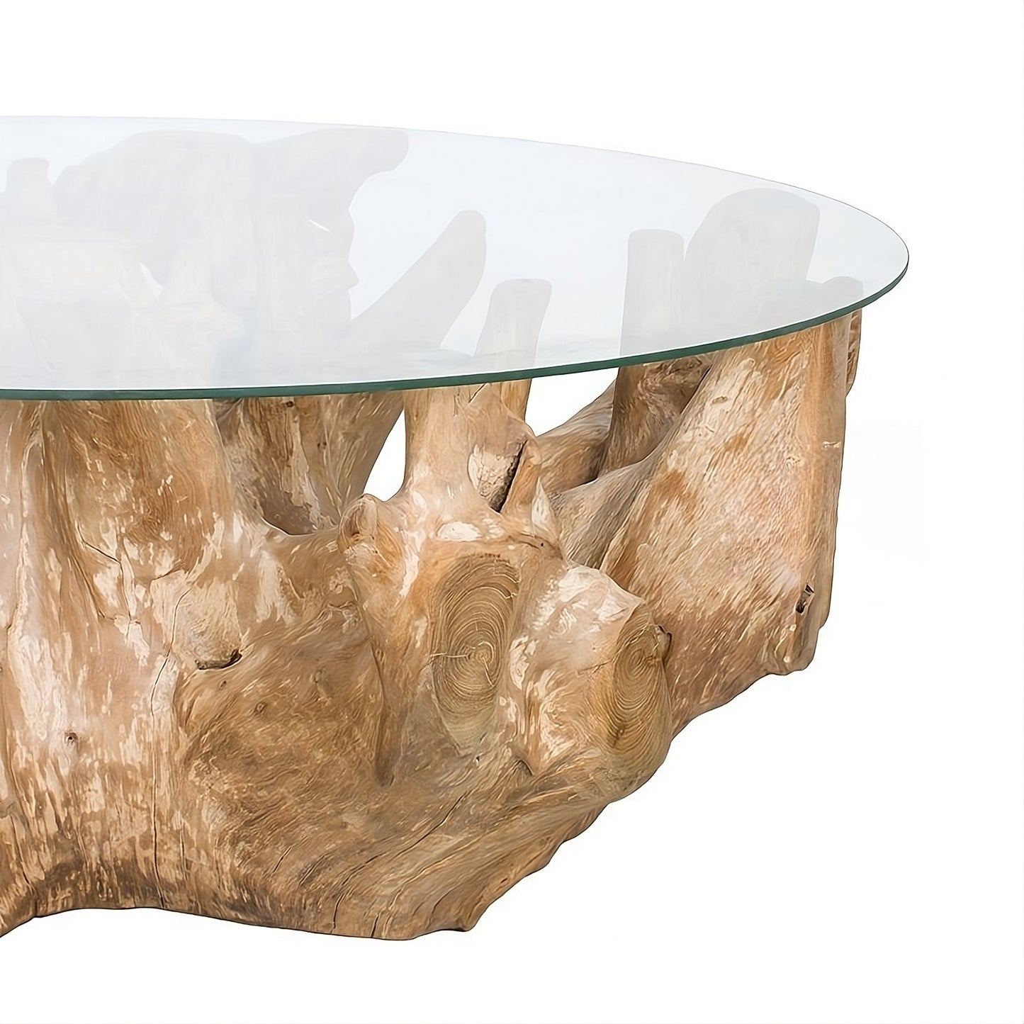 Coffee table Root 100 (58433N) with glass