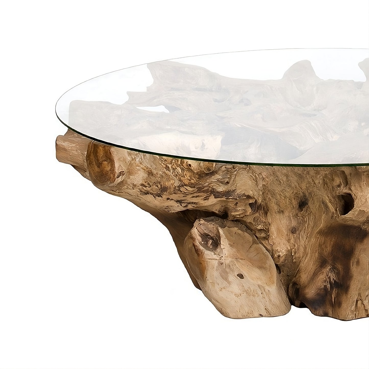 Coffee table Root 100 (58434N) with glass