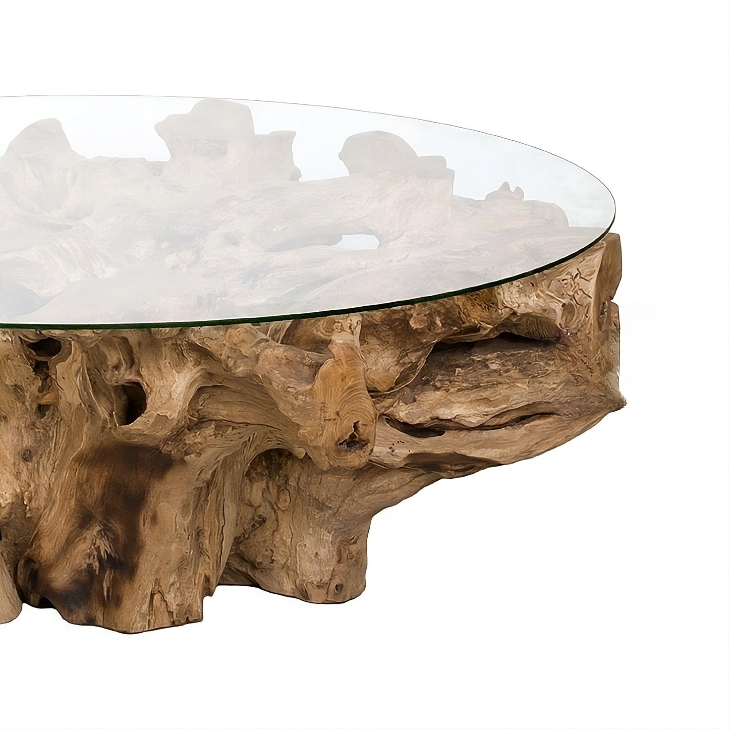 Coffee table Root 100 (58434N) with glass