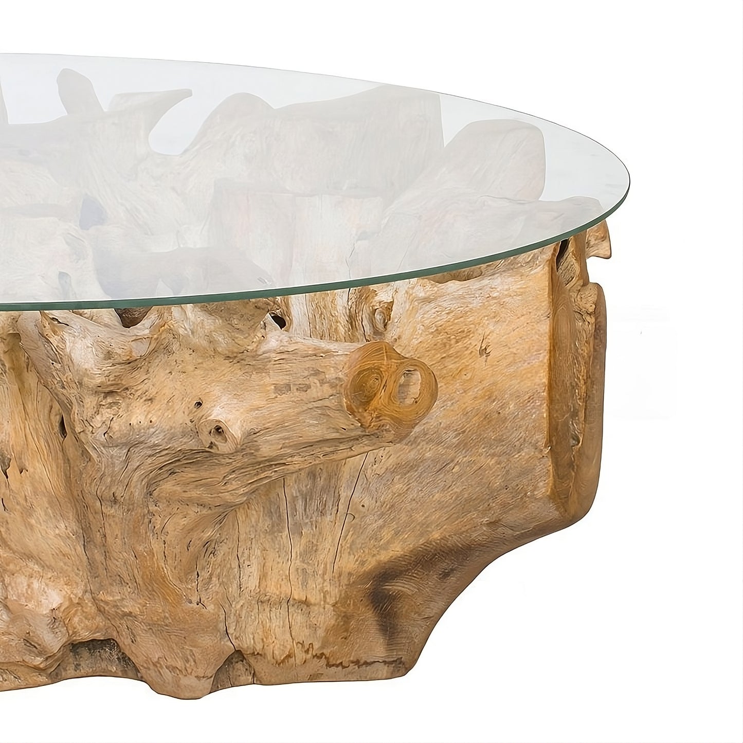 Coffee table Root 100 (58435N) with glass