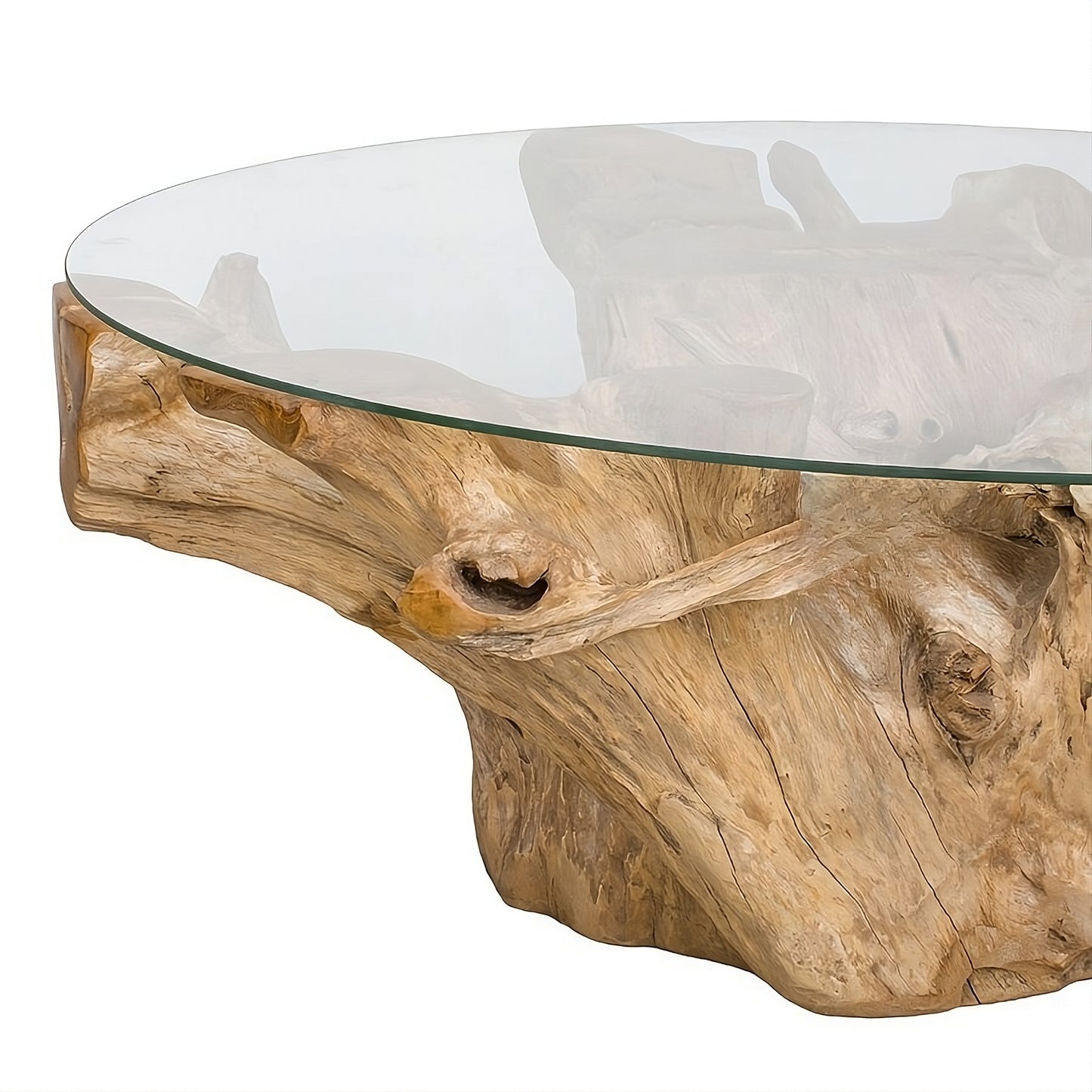 Coffee table Root 100 (58435N) with glass