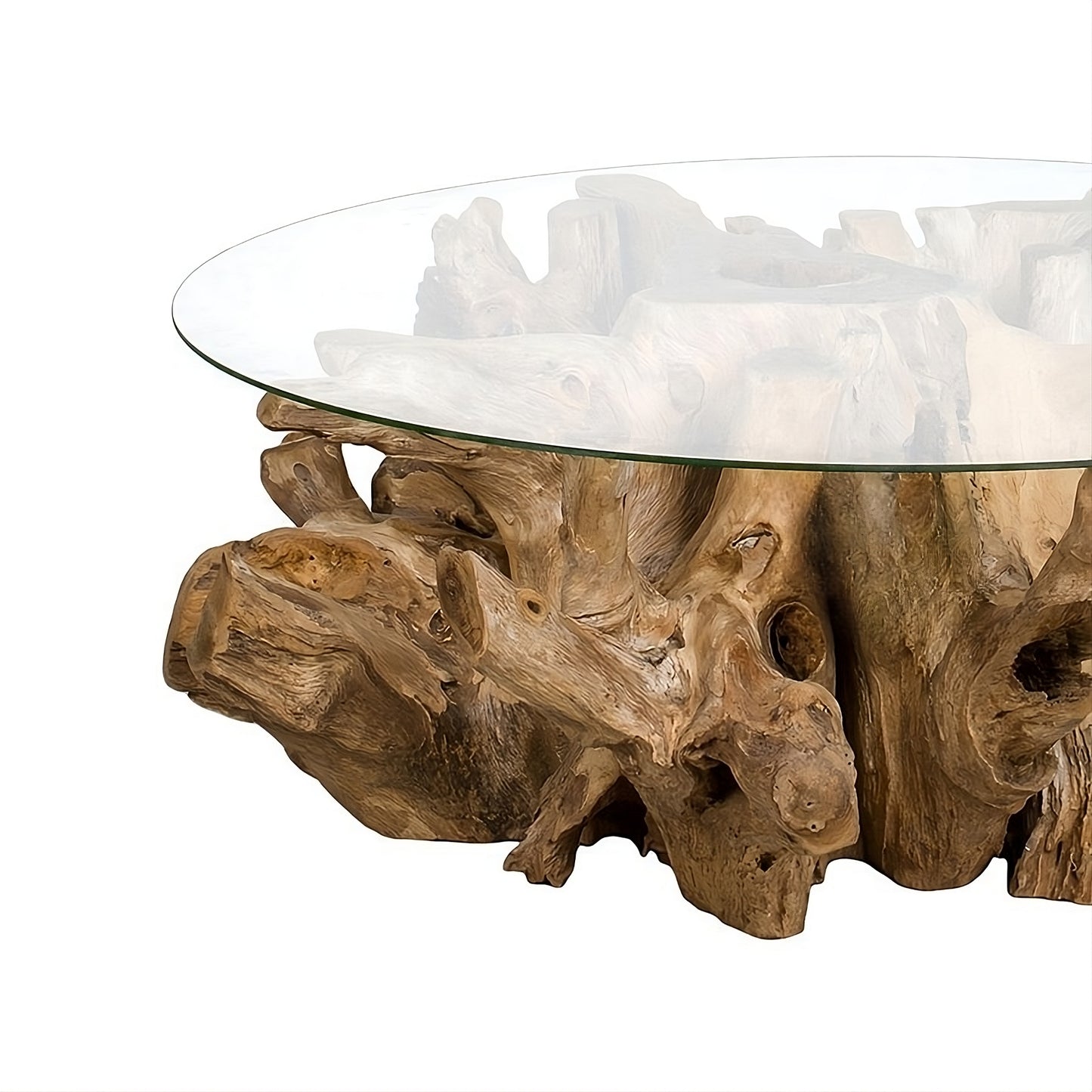 Coffee table Root 100 (58438N) with glass