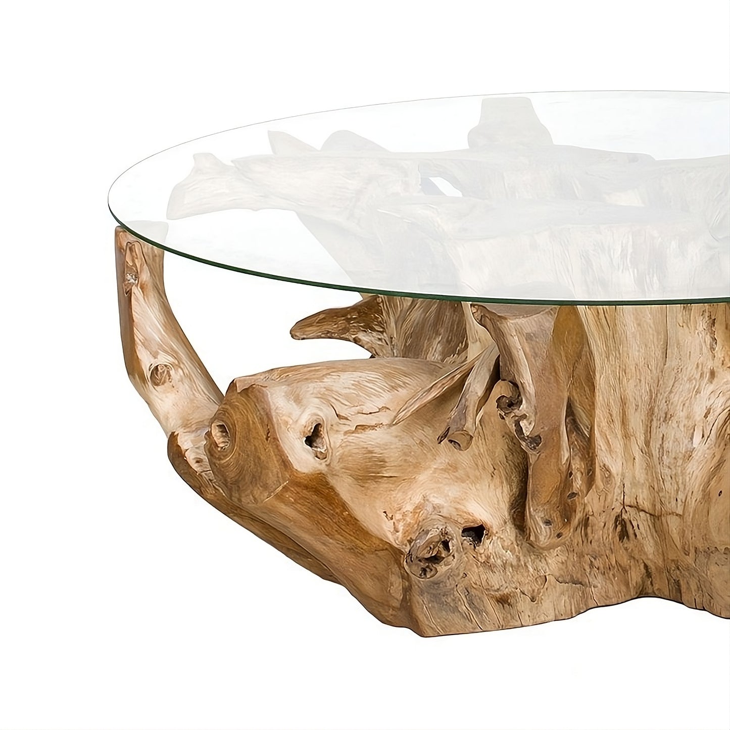 Coffee table Root 100 (58439N) with glass