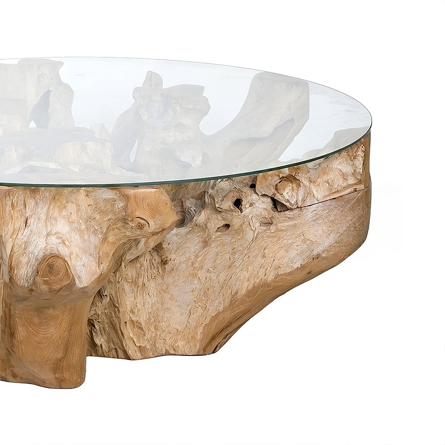 Coffee table Root 100 (58441N) with glass