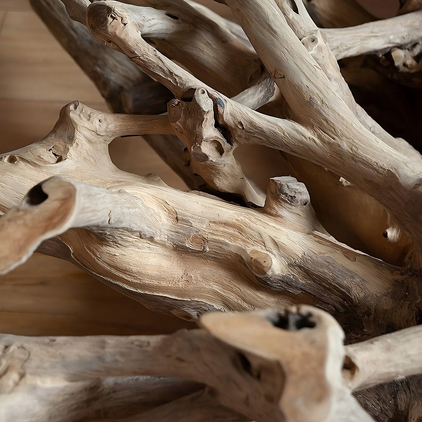 Coffee table Root (34011N) with glass