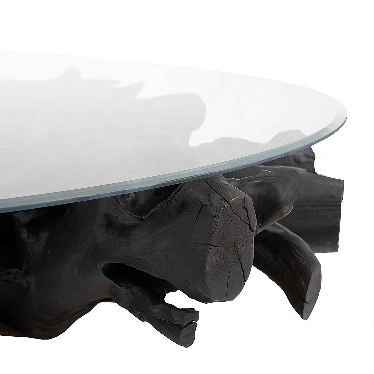 Coffee table Root (38885B) with glass