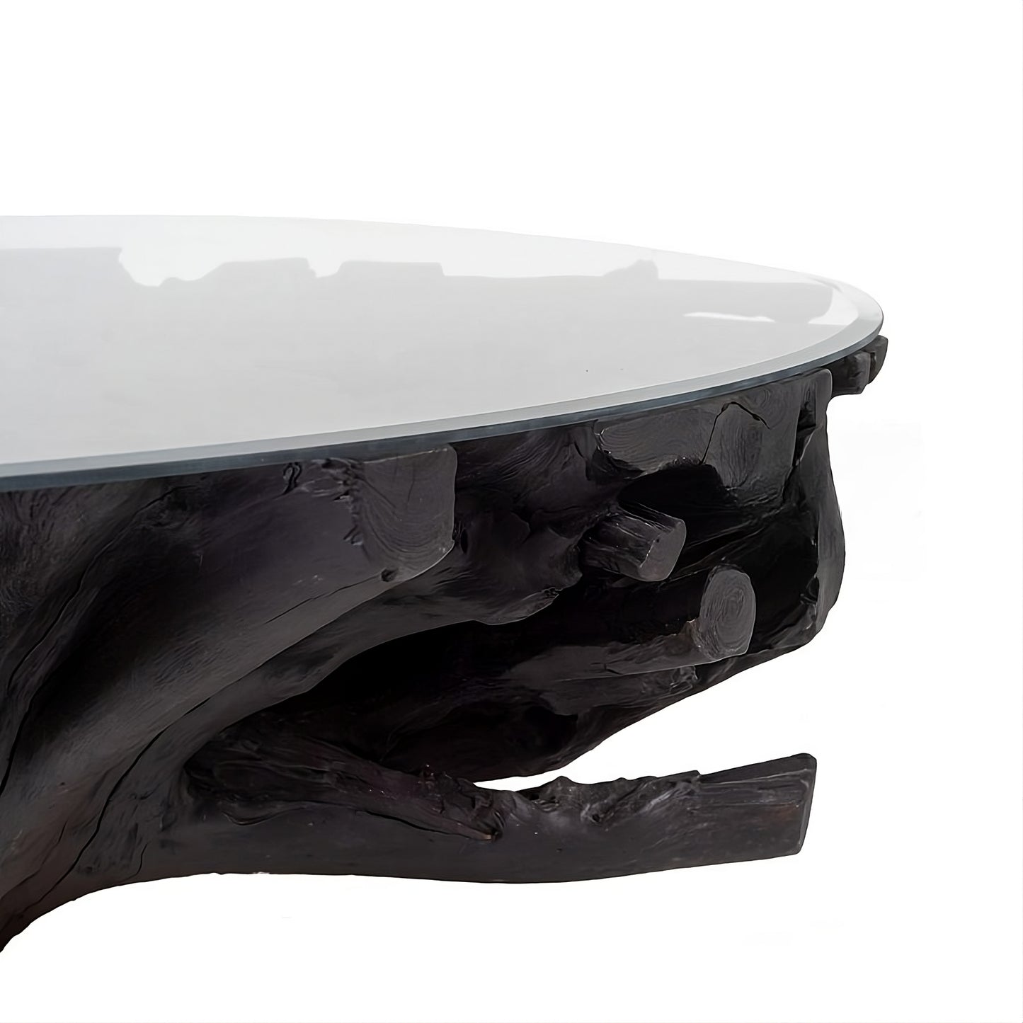Coffee table Root (38886B) with glass