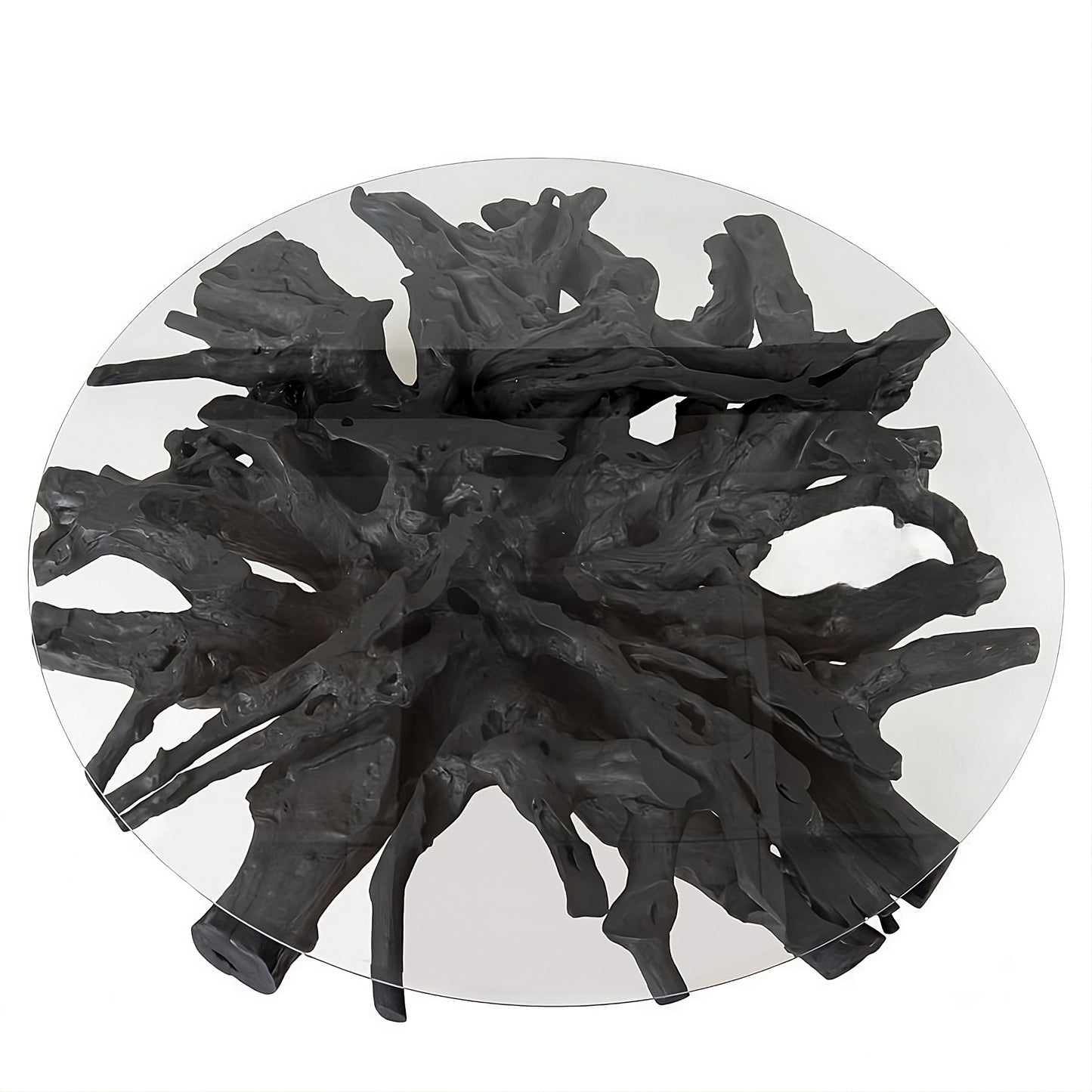 Coffee table Root (38889B) with glass