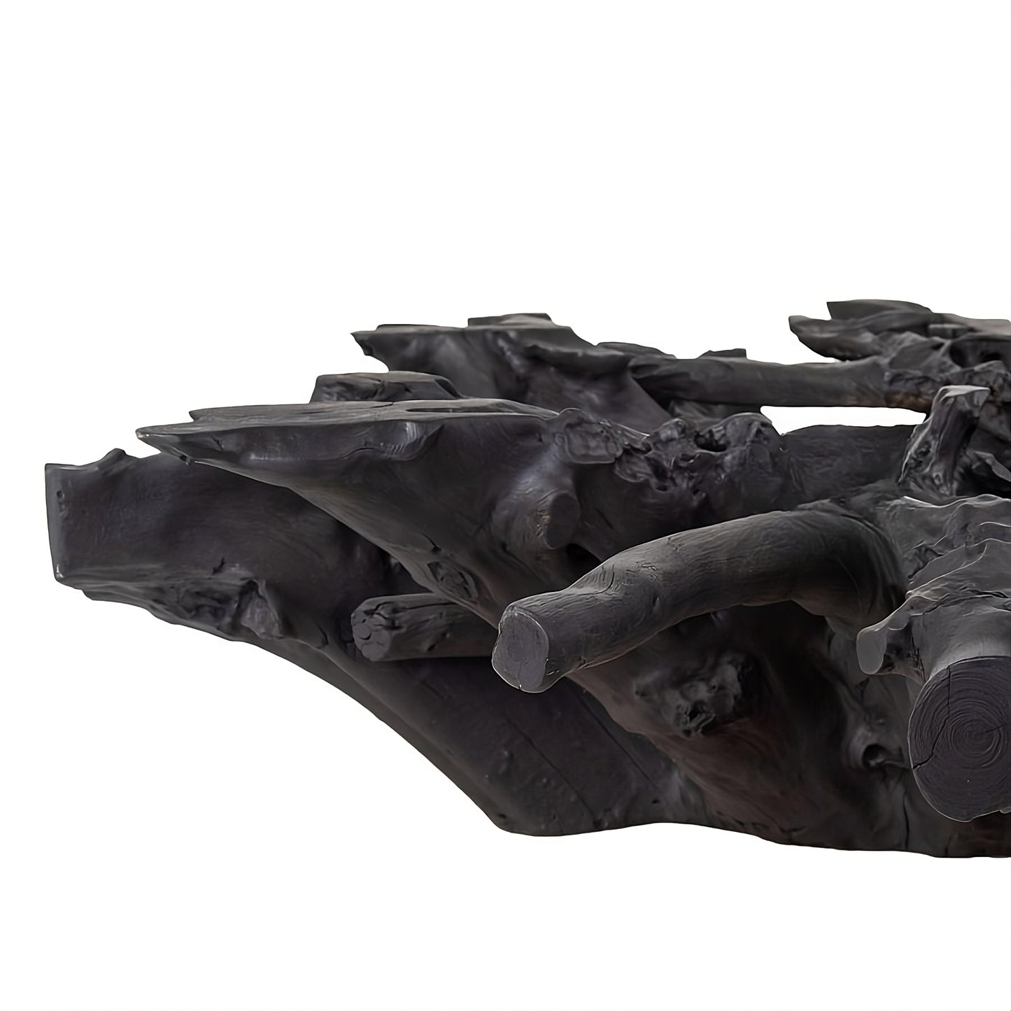 Coffee table Root (38890B) with glass