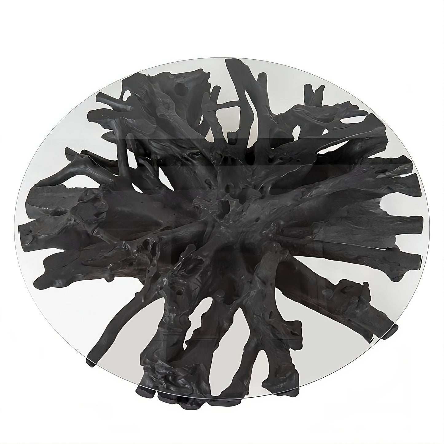 Coffee table Root (38890B) with glass