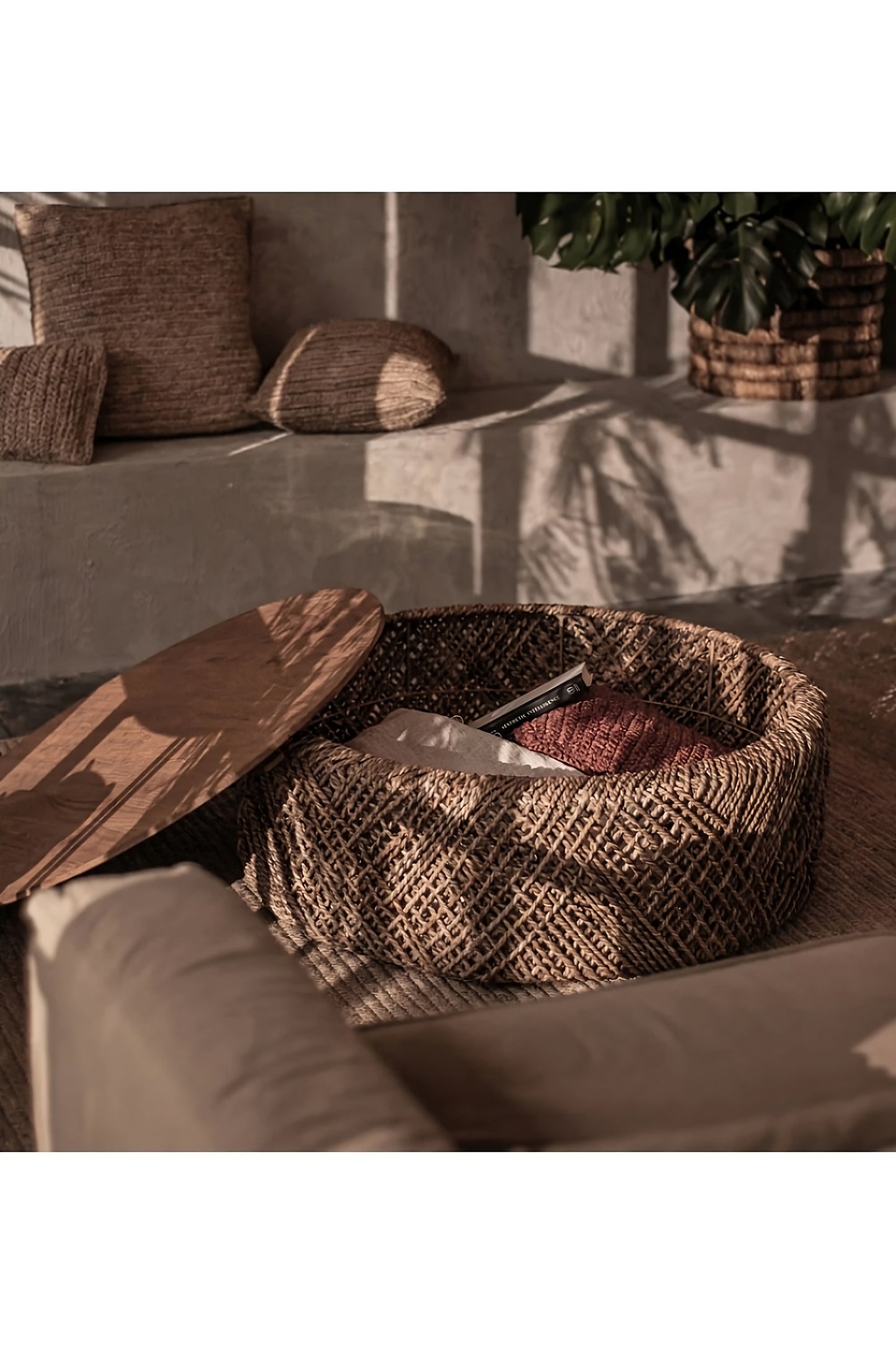 Round Abaca Coffee Table | dBodhi Knut