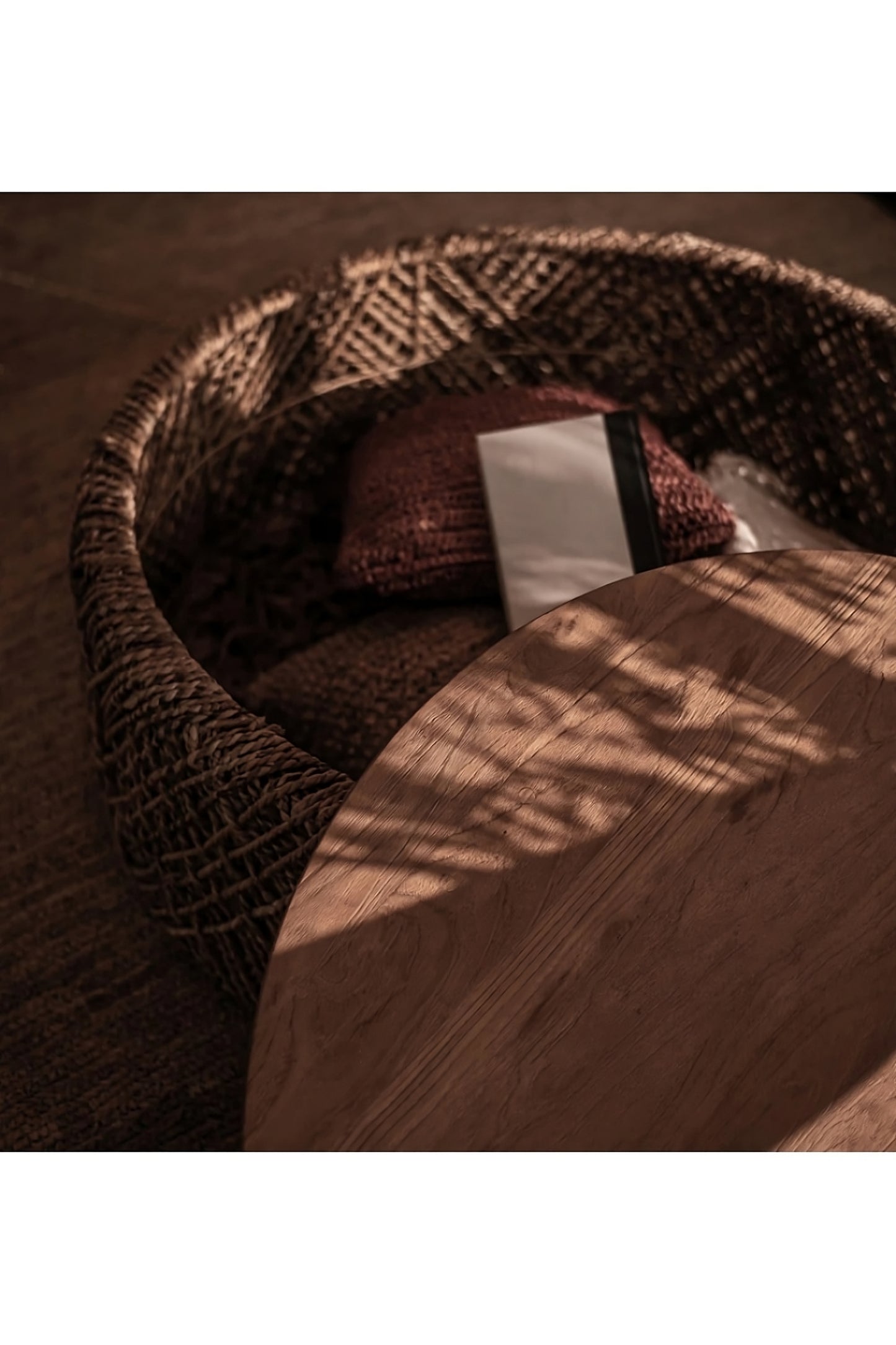 Round Abaca Coffee Table | dBodhi Knut