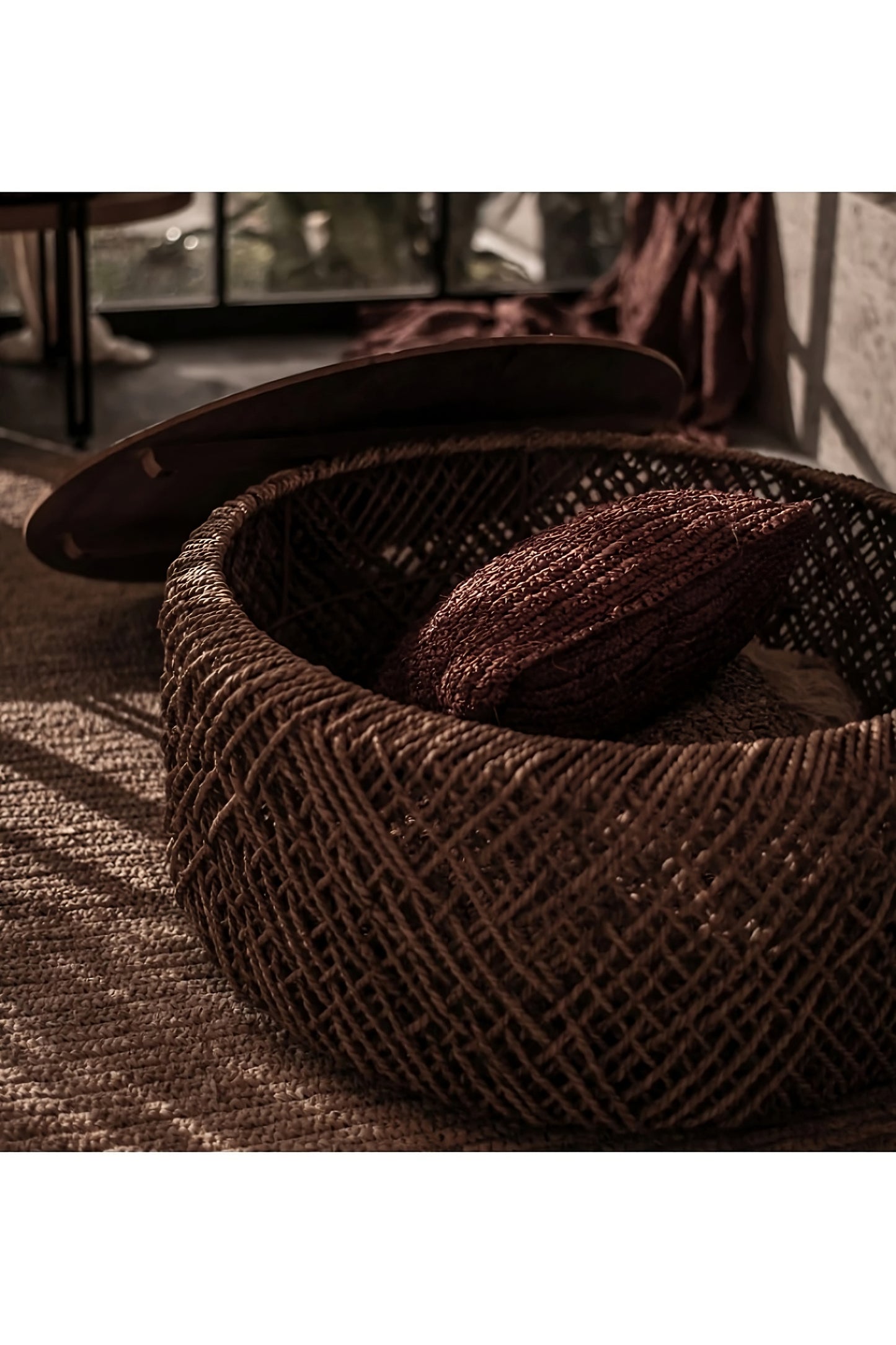 Round Abaca Coffee Table | dBodhi Knut