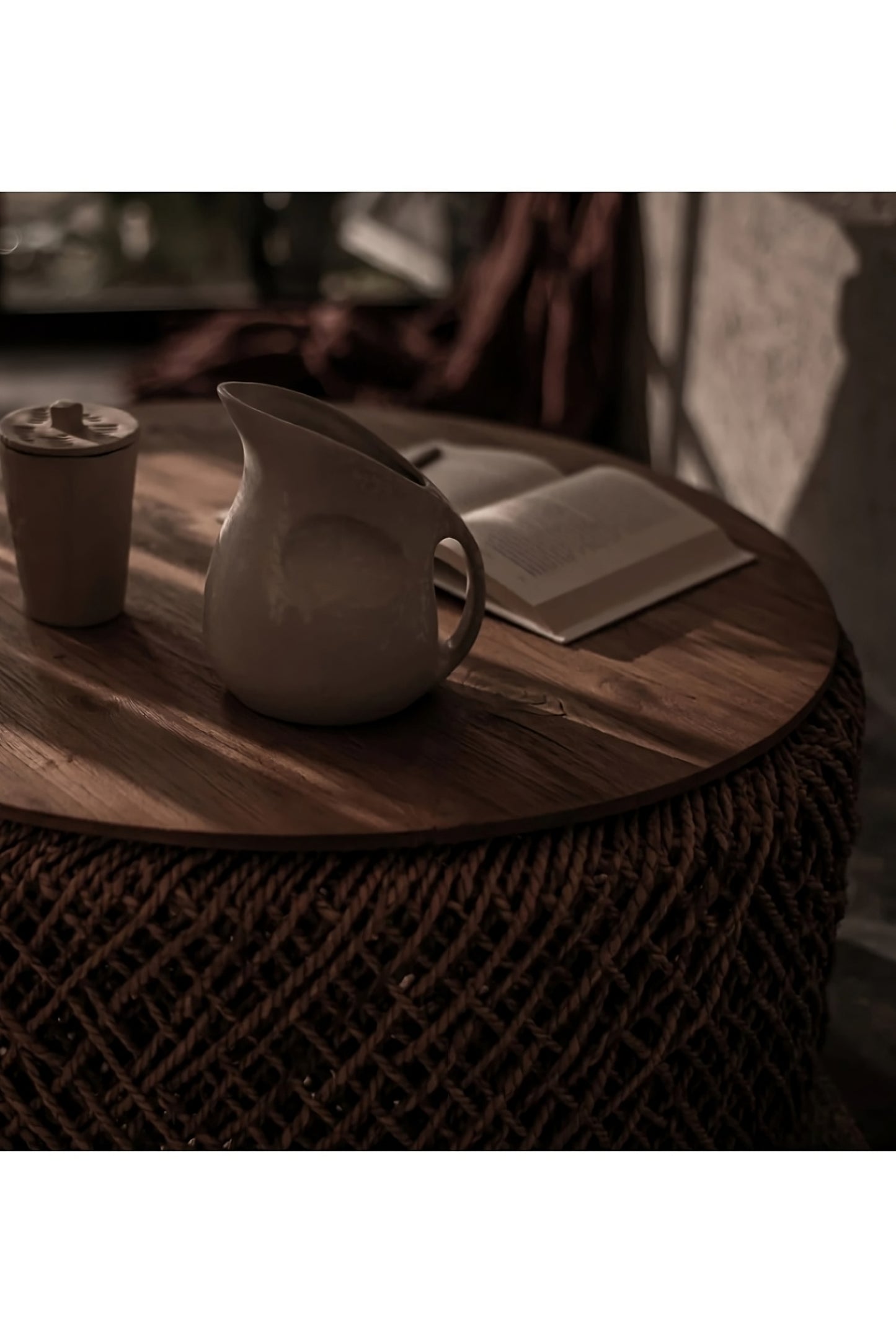 Round Abaca Coffee Table | dBodhi Knut
