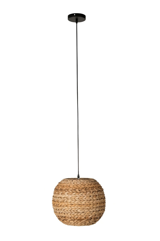 Round Braided Hanging Light | Dutchbone Nana