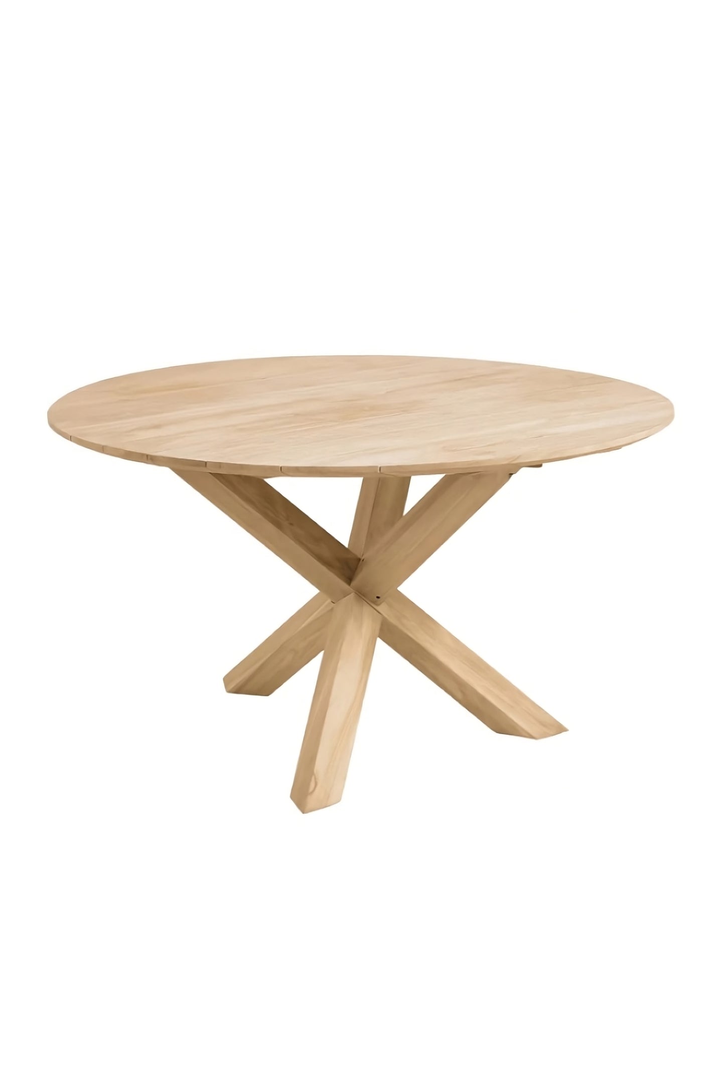 Round Teak Garden Table | La Forma Teresinha