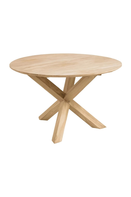 Round Teak Garden Table | La Forma Teresinha