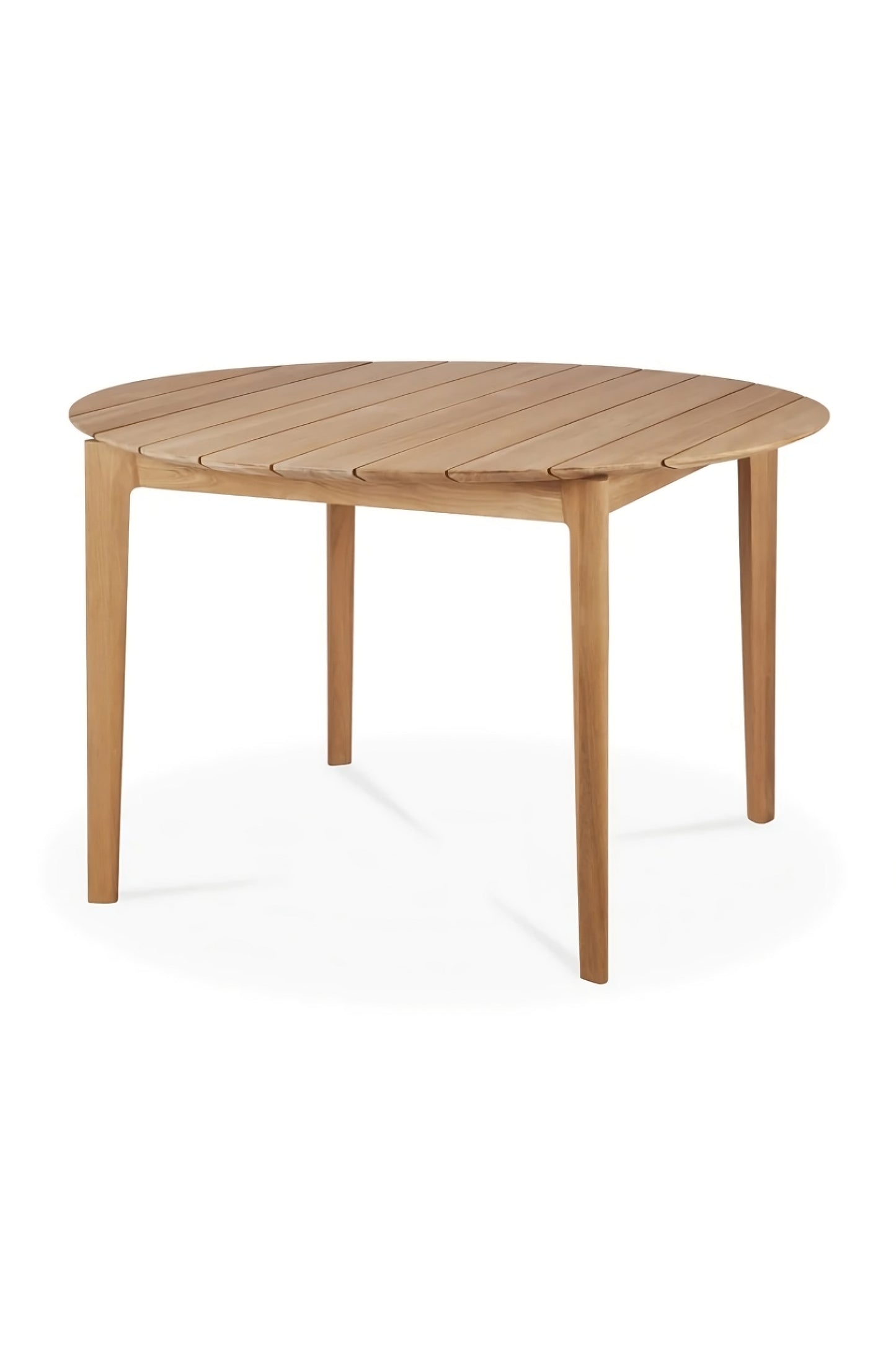 Round Teak Outdoor Dining Table | Ethnicraft Bok