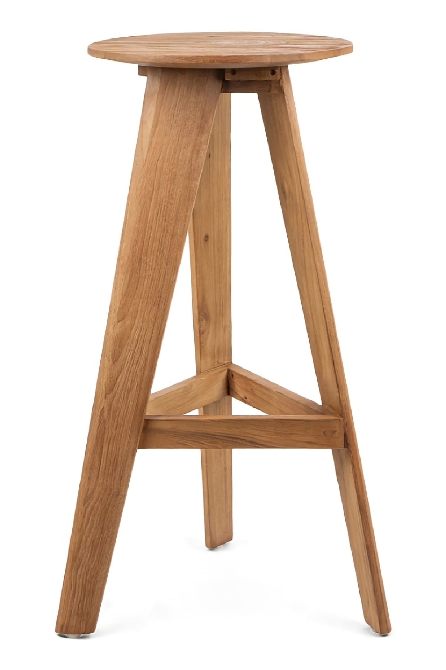 Round Teak Wood Bar Stool | dBodhi Berri