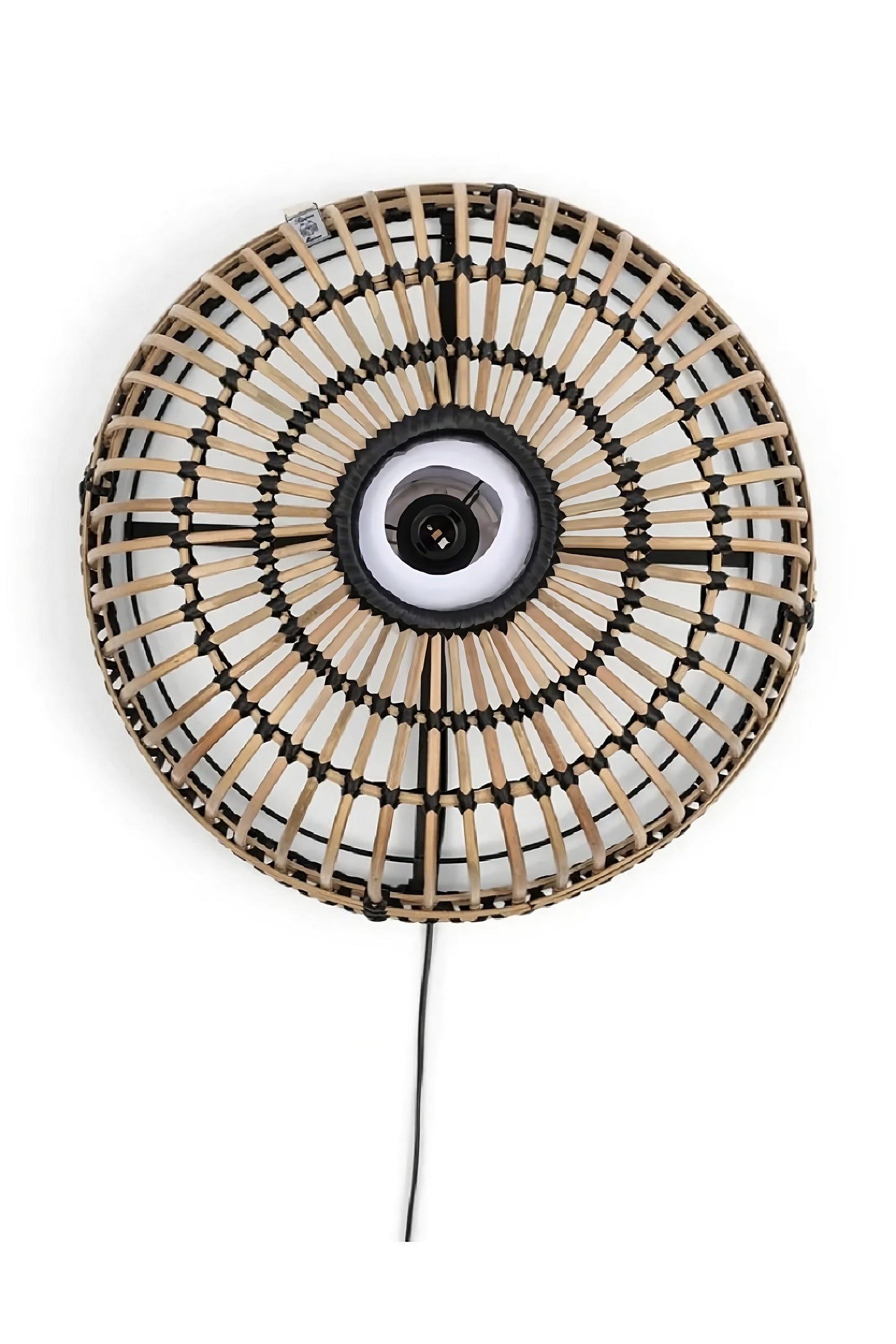 Round Wooden Ceiling Lamp | Rivièra Maison San Carlos