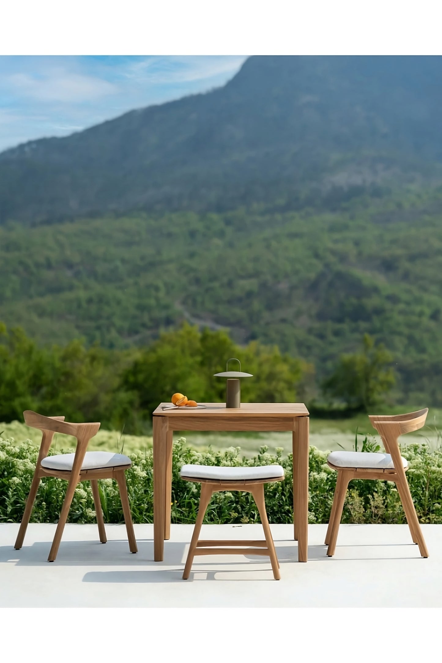 Scandinavian Outdoor Stool | Ethnicraft Osso