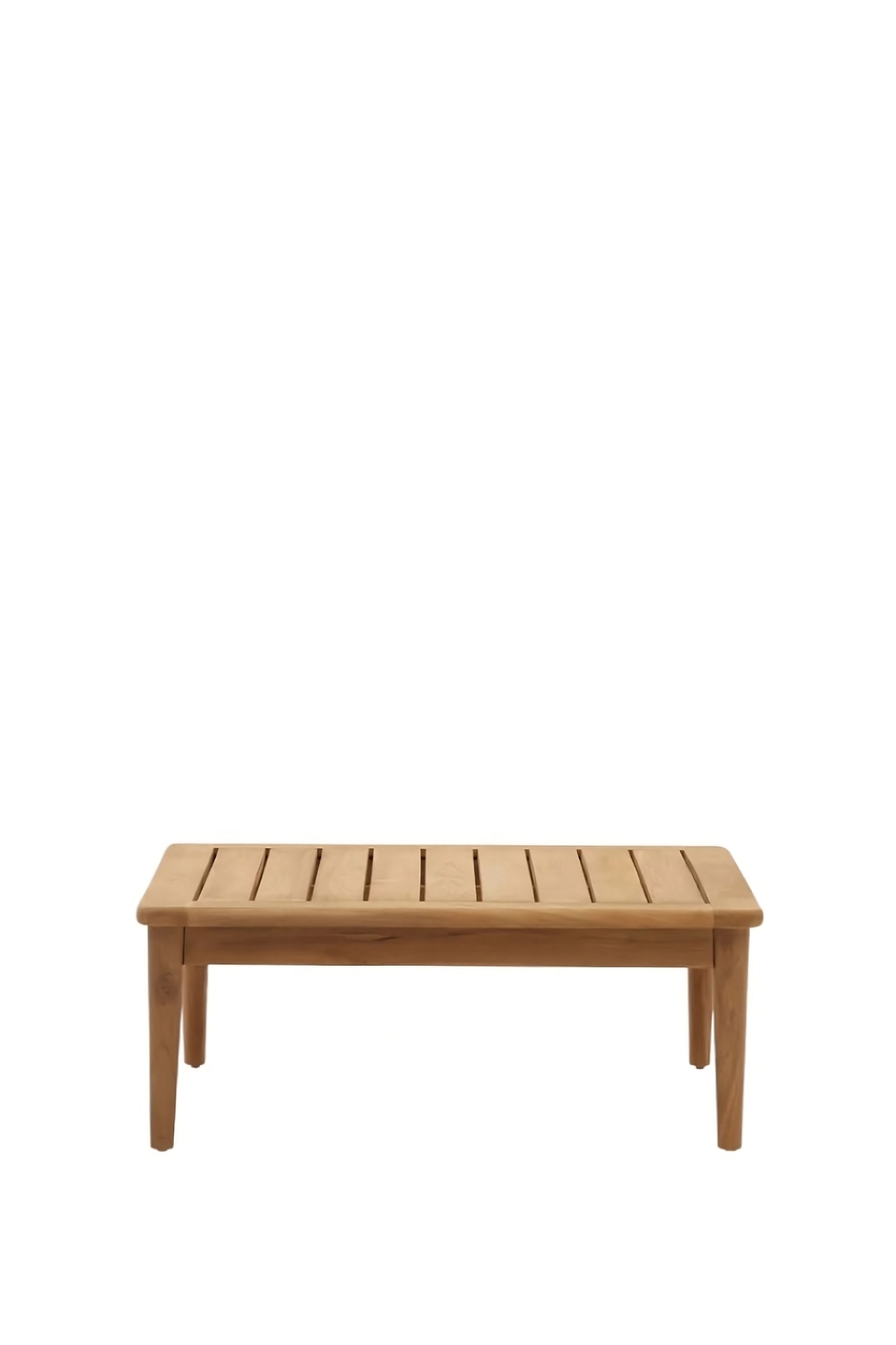 Scandinavian Style Teak Coffee Table | La Forma Portitxol
