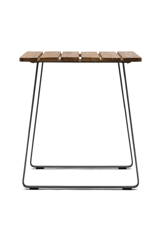 Slatted Teak Garden Bistro Table | Rivièra Maison Antigua