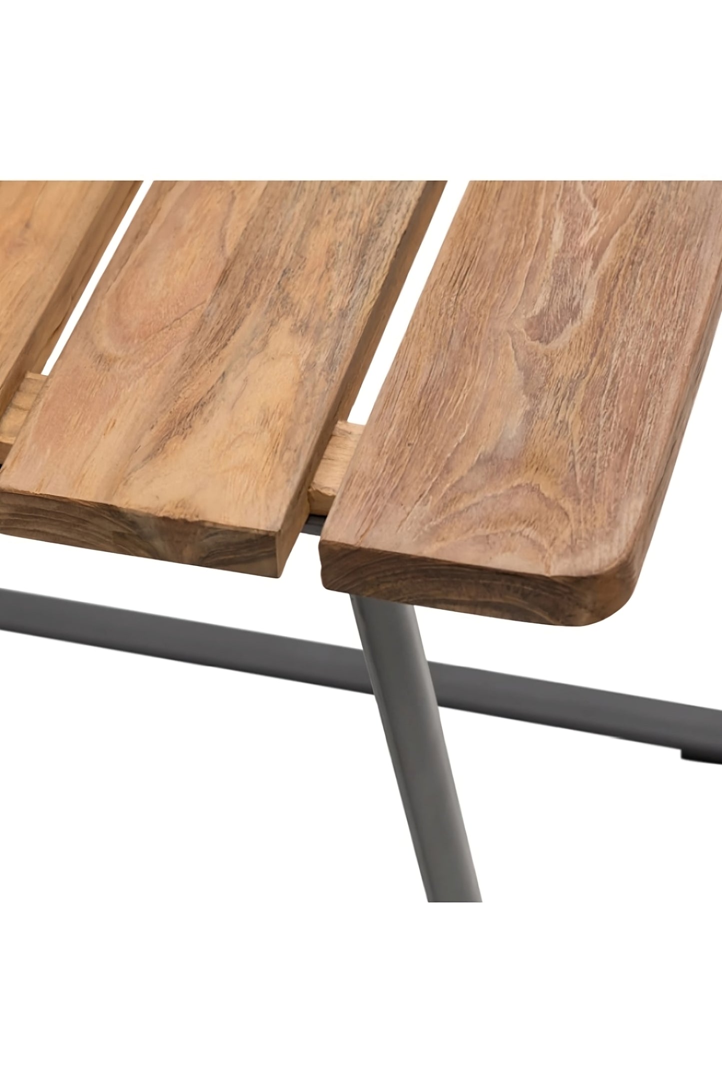 Slatted Teak Garden Bistro Table | Rivièra Maison Antigua