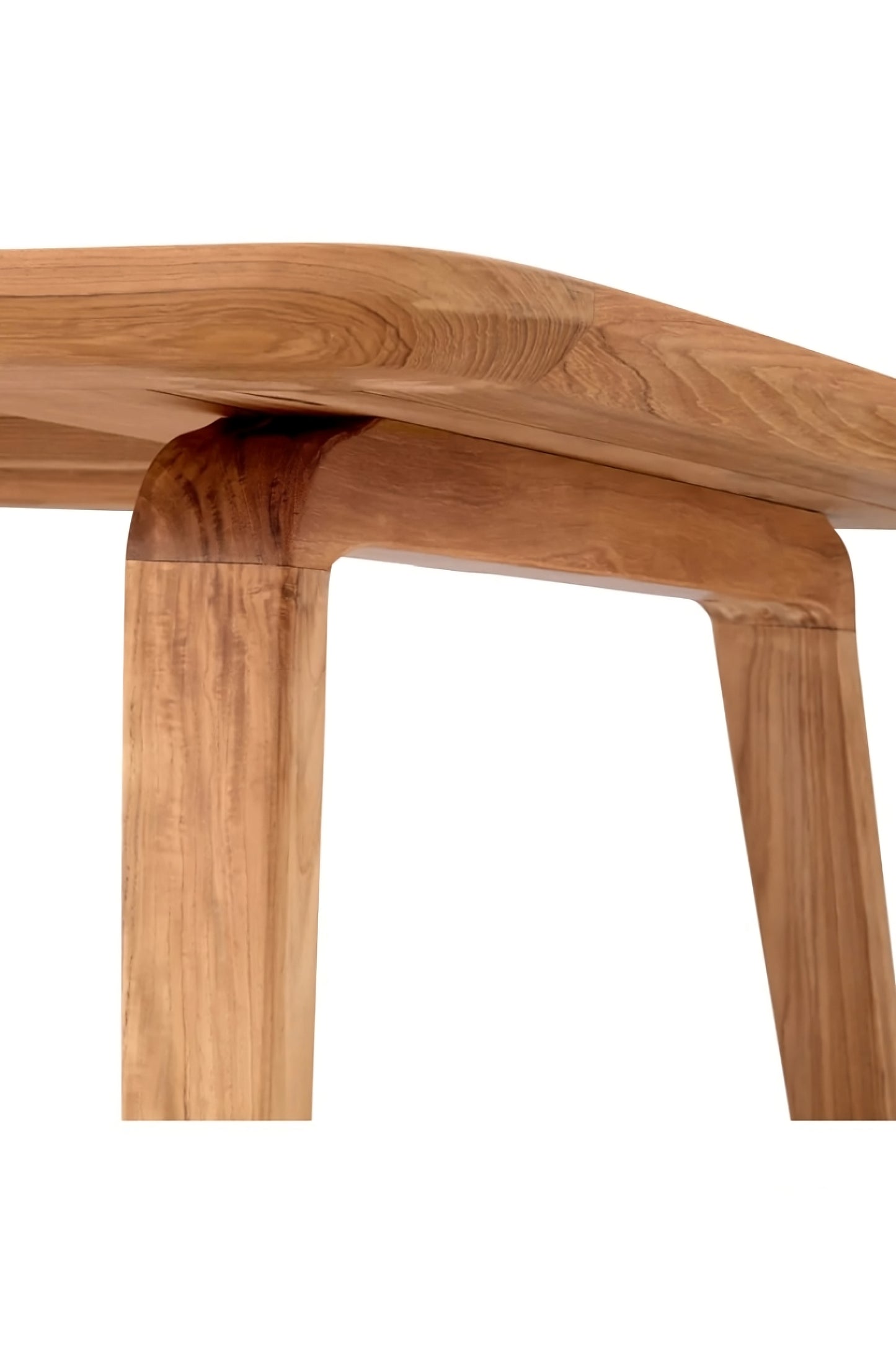 Slatted Teak Outdoor Dining Table | Eichholtz Glover