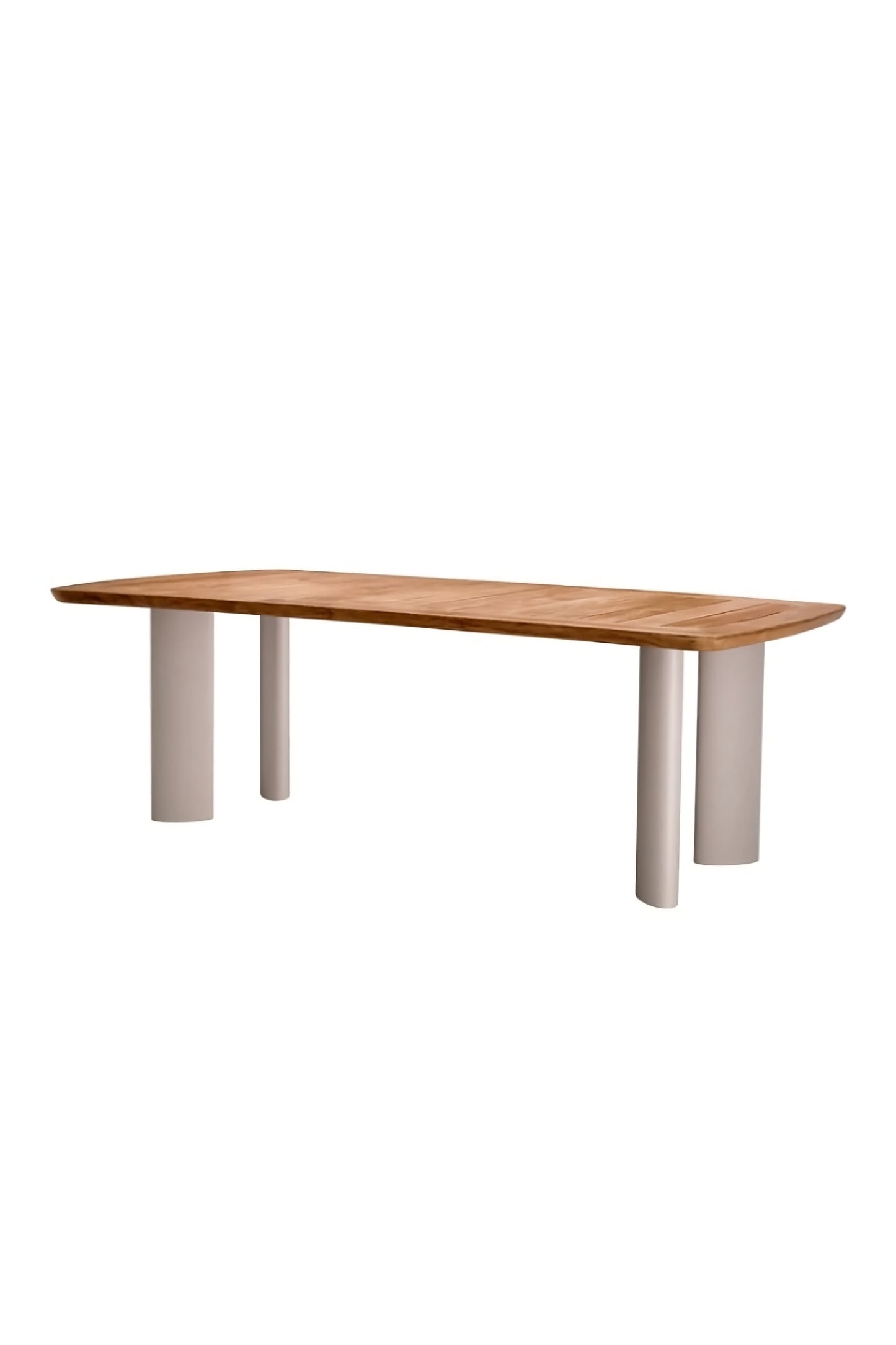 Slatted Teak Outdoor Dining Table | Eichholtz Osario