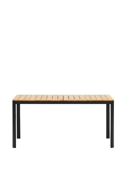Slatted Teak Outdoor Dining Table | La Forma Bona