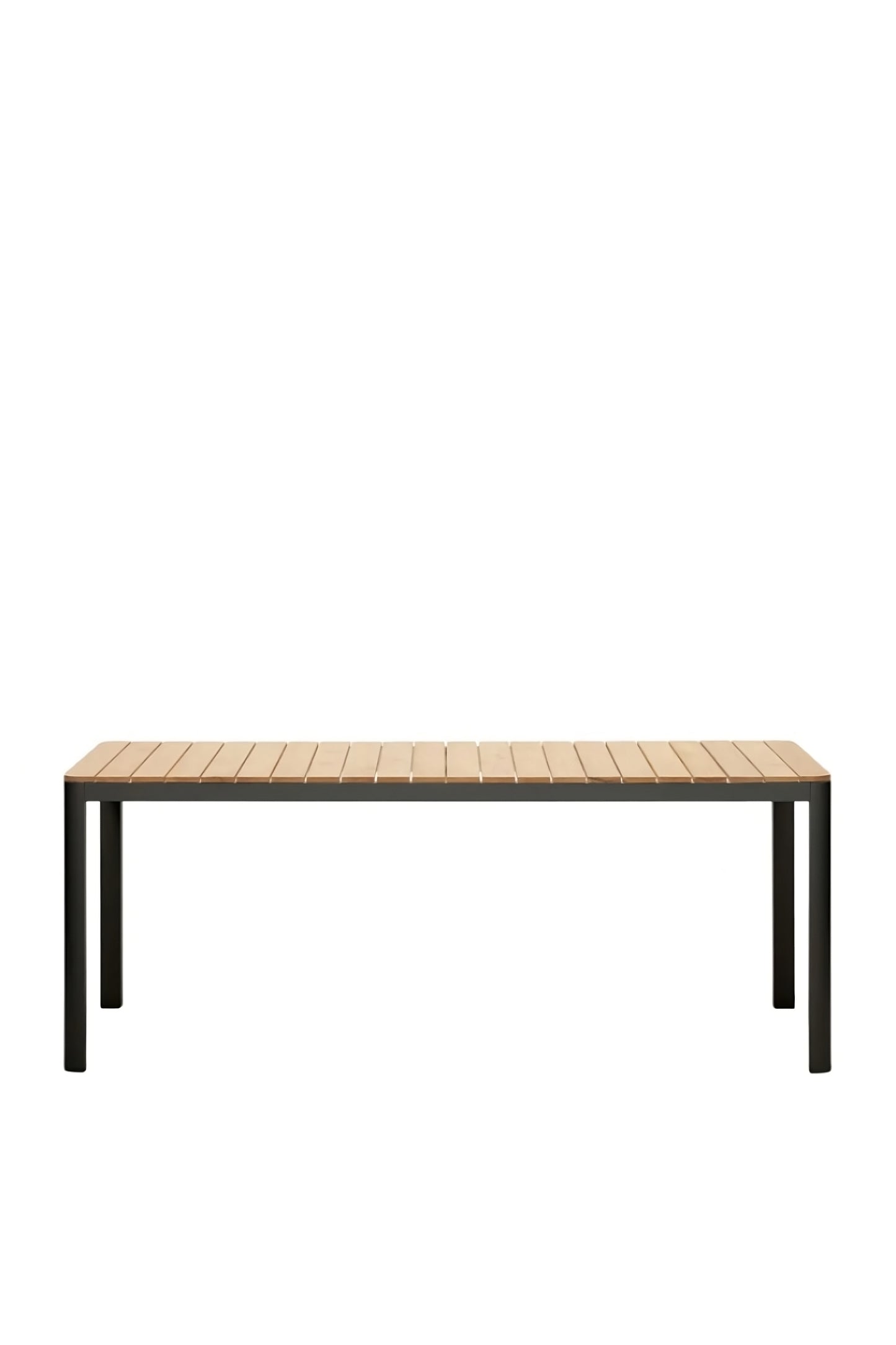 Slatted Teak Outdoor Dining Table | La Forma Bona