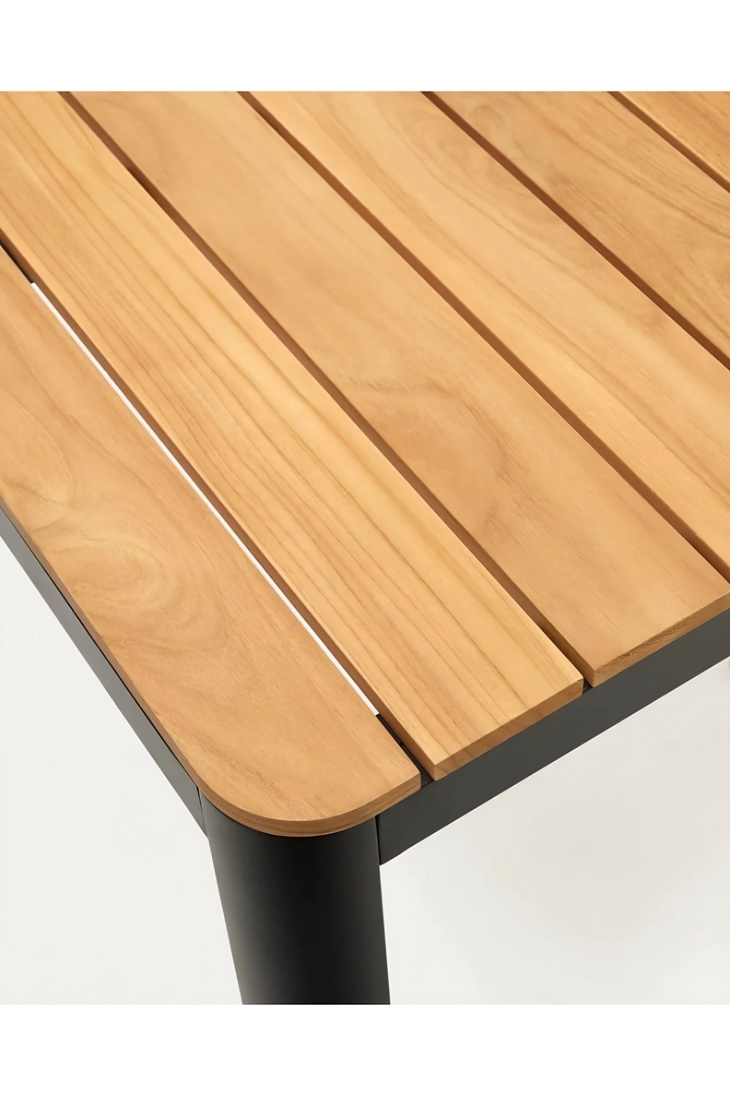 Slatted Teak Outdoor Dining Table | La Forma Bona