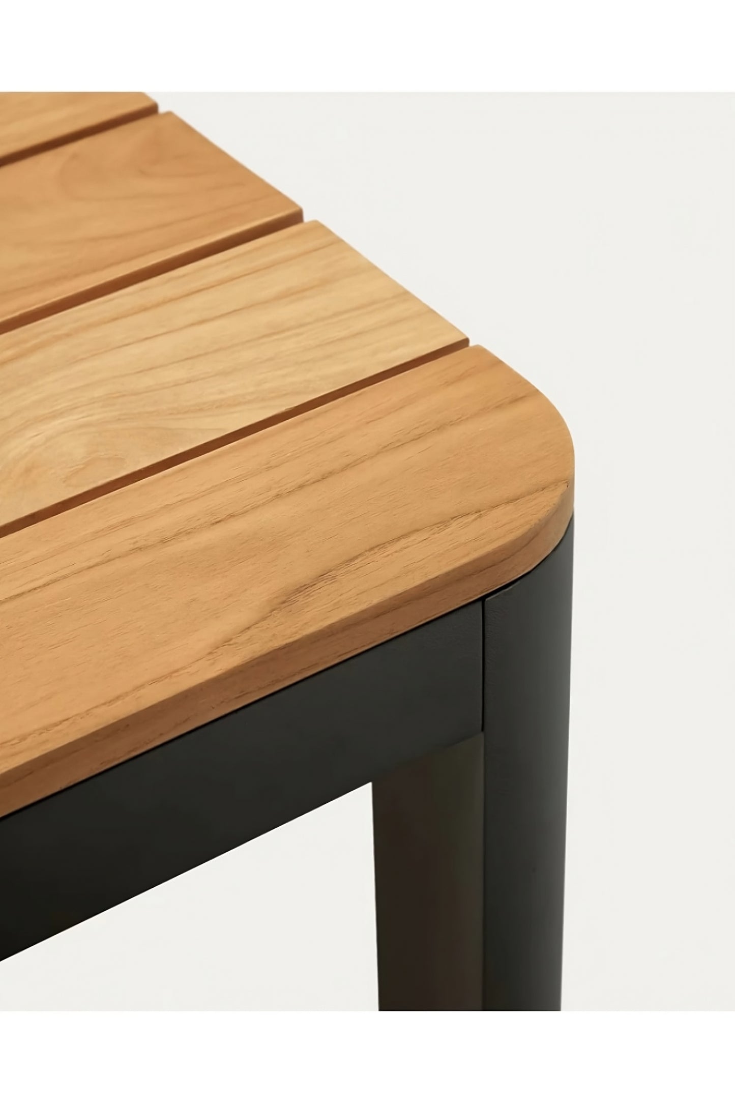 Slatted Teak Outdoor Dining Table | La Forma Bona