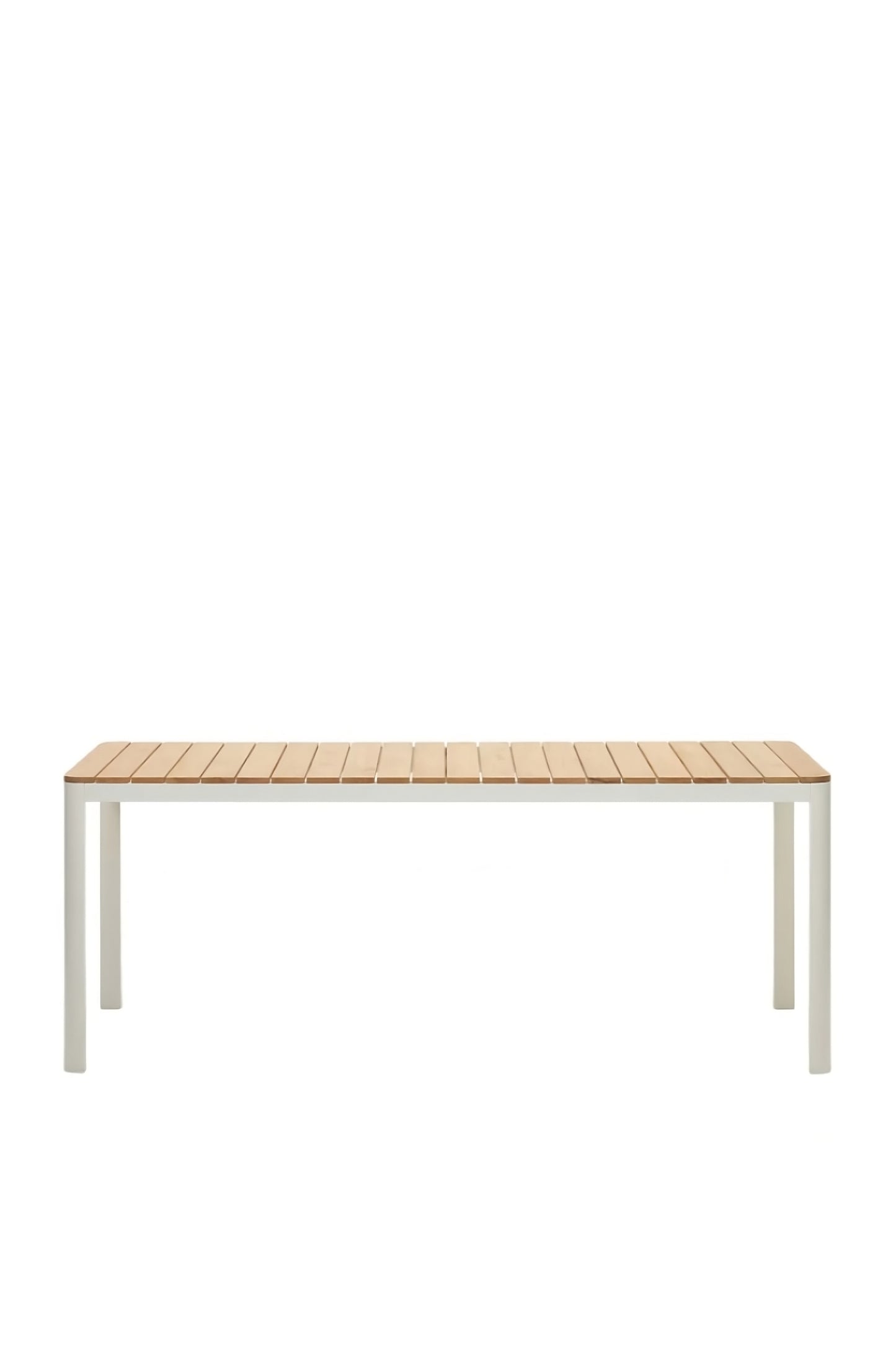 Slatted Teak Outdoor Table | La Forma Bona