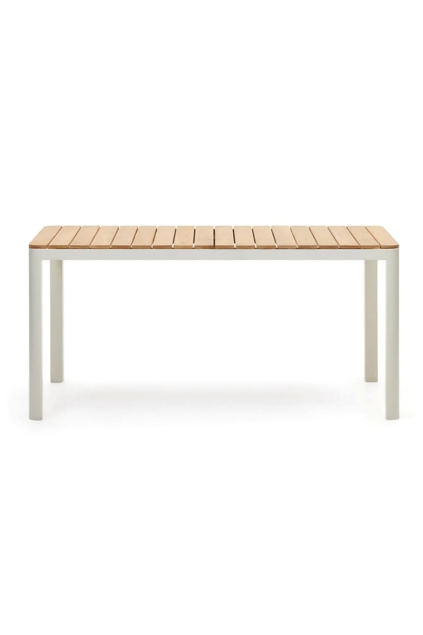 Slatted Teak Outdoor Table | La Forma Bona