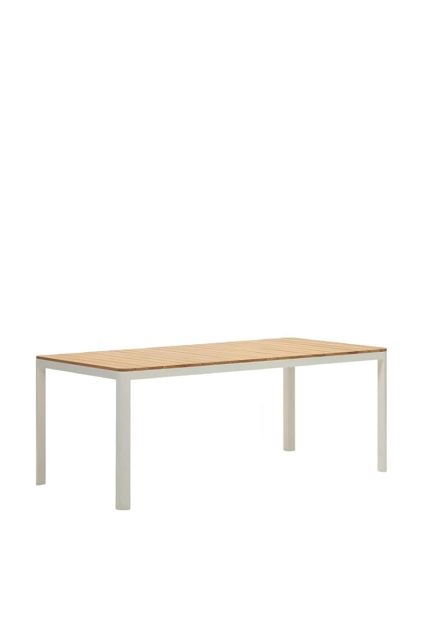 Slatted Teak Outdoor Table | La Forma Bona