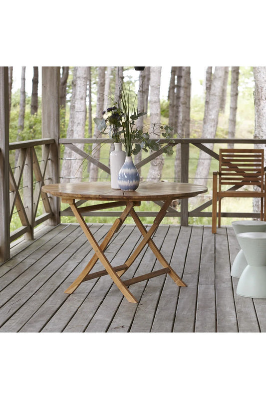 Solid Teak Outdoor Table | Tikamoon Andria