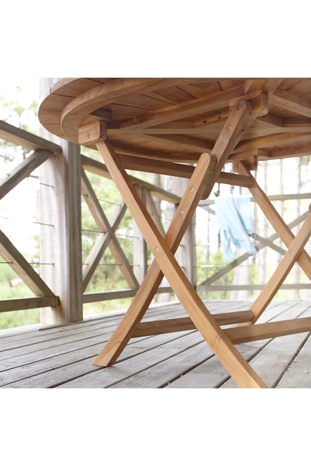 Solid Teak Outdoor Table | Tikamoon Andria