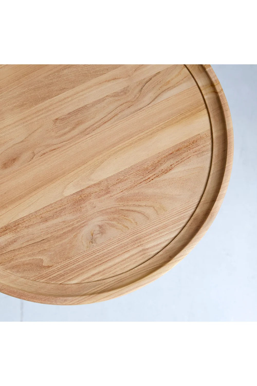 Solid Teak Side Table | Tikamoon Paola