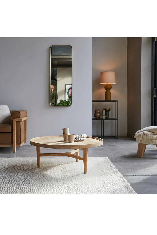 Solid Teak Coffee Table | Tikamoon Milla